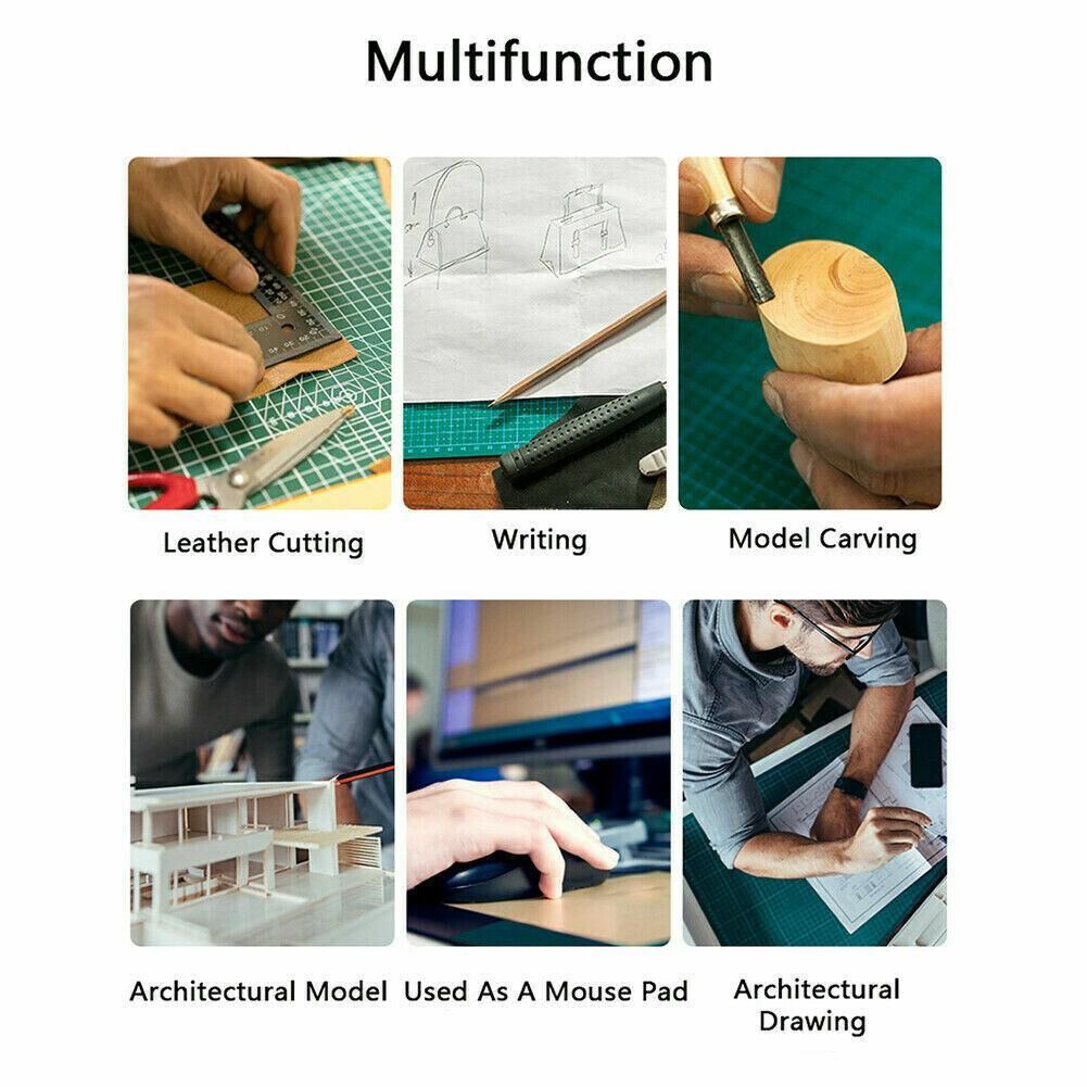 Junesix A1 A2 A3 A4 A5 Pvc Cutting Mat Durable Diy Self Healing Engraving Pad Au - A5 - Image 3