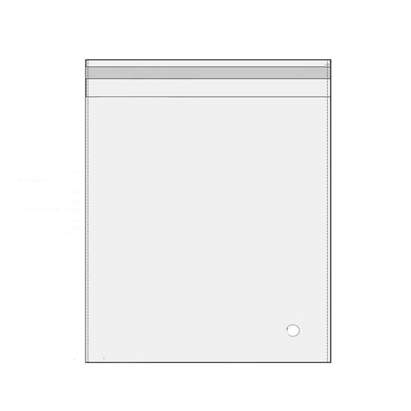 Multi-size Clear Self-Seal Cellophane Bags - Bulk Adhesive Opp - 11*20+4 - Image 8