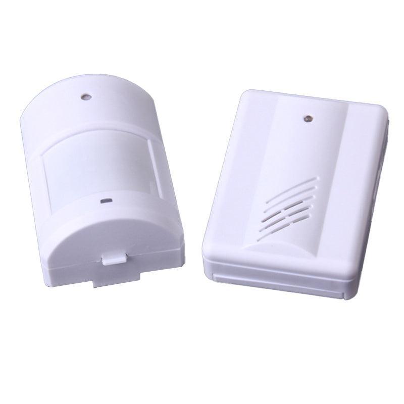 Restaurant Shop Door Entry Wireless Pir Motion Sensor Door Chime Door Bell Alarm - 1 Receiver+2 Sensors - Image 2