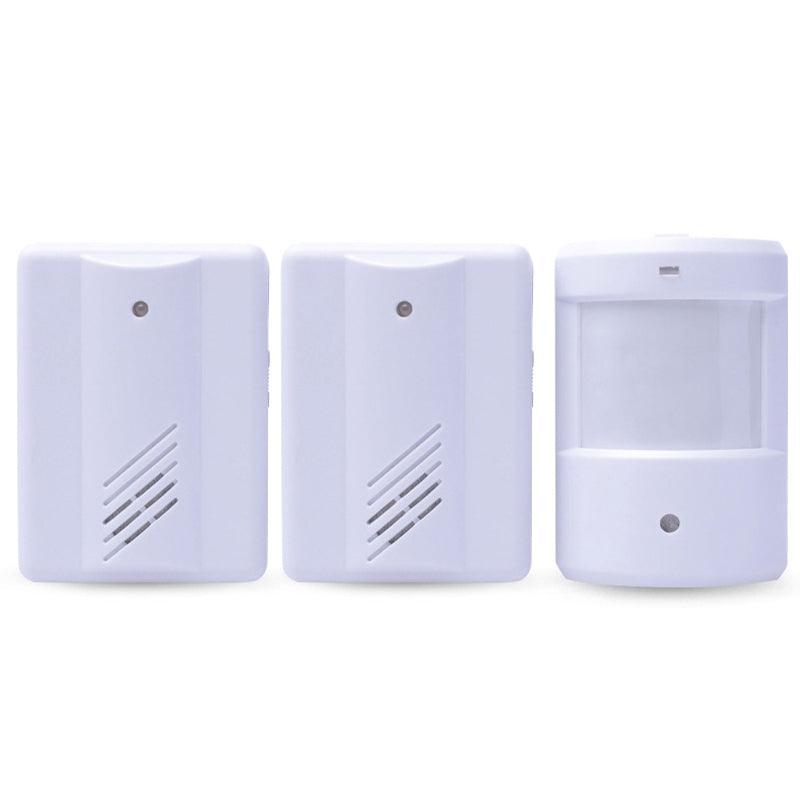 Restaurant Shop Door Entry Wireless Pir Motion Sensor Door Chime Door Bell Alarm - 1 Receiver+2 Sensors - Image 7