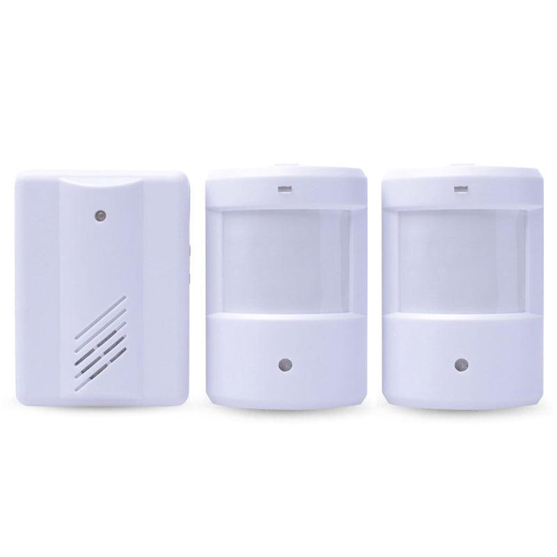 Restaurant Shop Door Entry Wireless Pir Motion Sensor Door Chime Door Bell Alarm - 1 Receiver+2 Sensors - Image 8