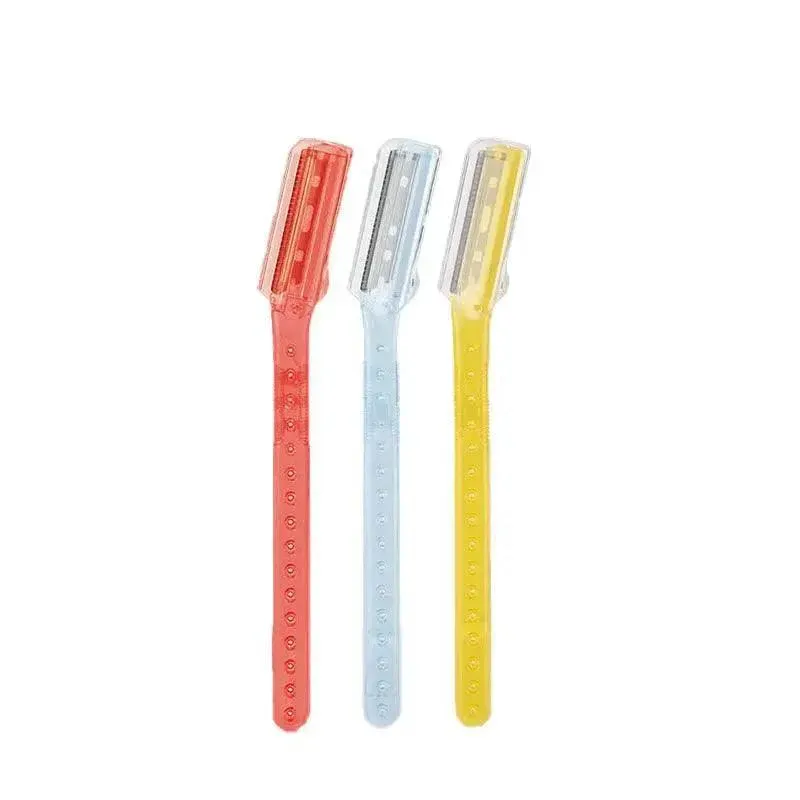 3 Pcs Facial Razors Eyebrow Razor Shave Hair & Exfoliate Face Shaver Ladies Tool - Image 2