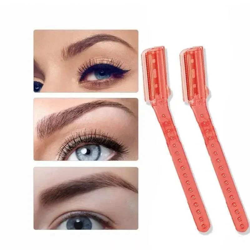 3 Pcs Facial Razors Eyebrow Razor Shave Hair & Exfoliate Face Shaver Ladies Tool - Image 4