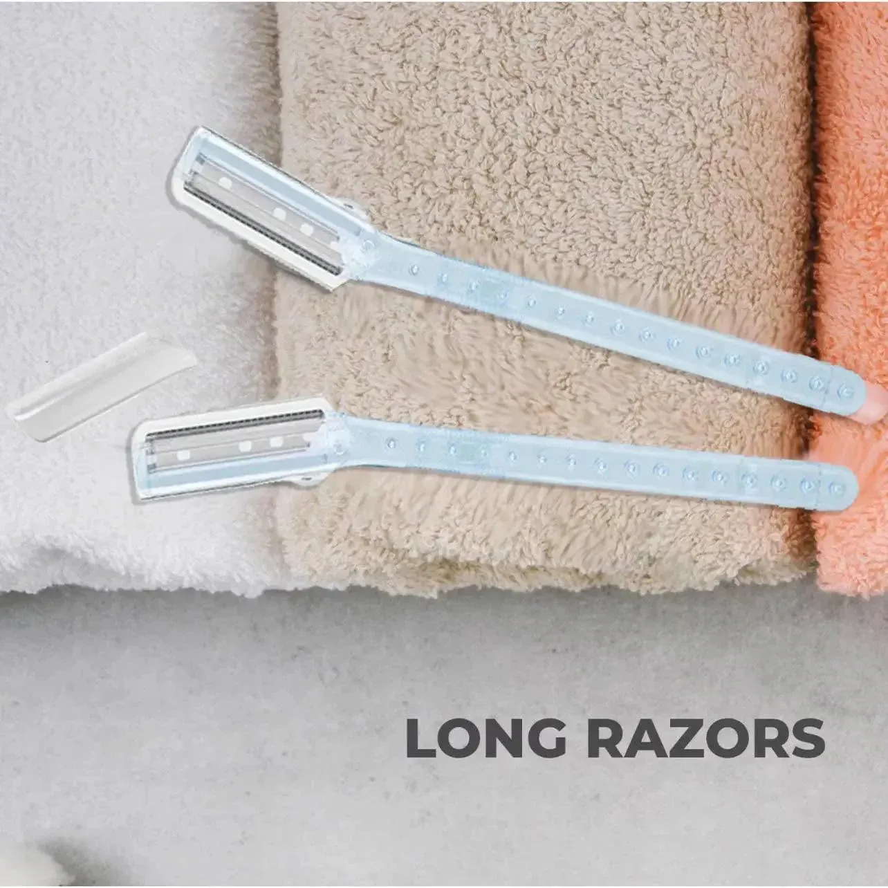 3 Pcs Facial Razors Eyebrow Razor Shave Hair & Exfoliate Face Shaver Ladies Tool - Image 7
