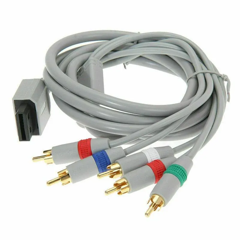 HDTV 5 RCA Component HD TV Audio Video Cable for Nintendo Wii amp WiiU U Console - Image 7