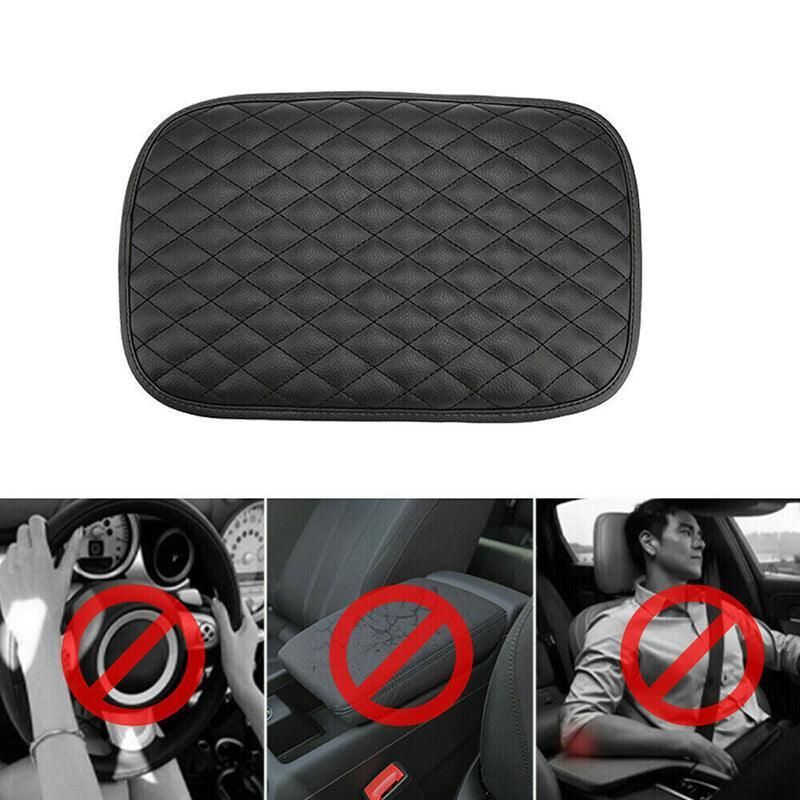 Car Armrest Accessories Cushion Cover Center Console Box Pad Protector Universal - Image 3