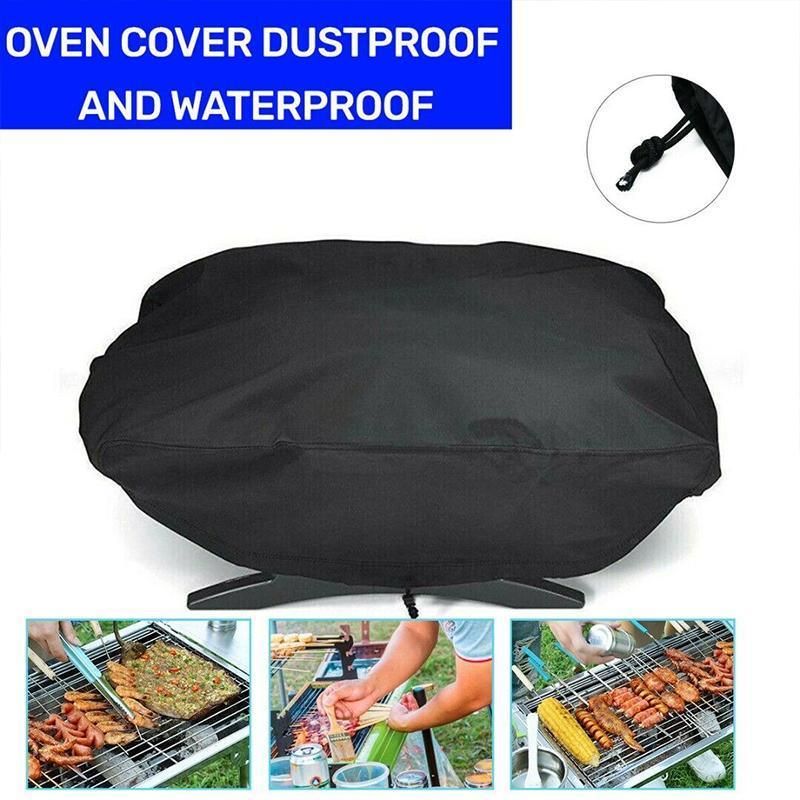 Waterproof BBQ Grill Cover for Weber Q100 Q1000 Series 67Ãƒâ€”44Ãƒâ€”32cm - Image 5