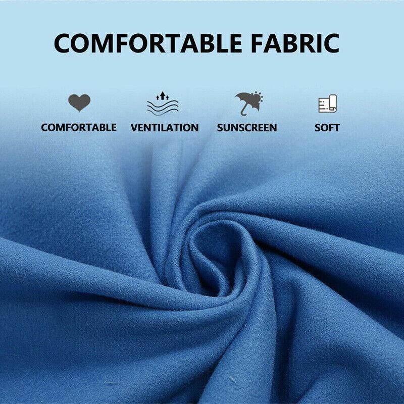 Adult Changing Robe Towel Bath Hooded Quick Dry Beach Towel Poncho Bathrobe Au - Image 5