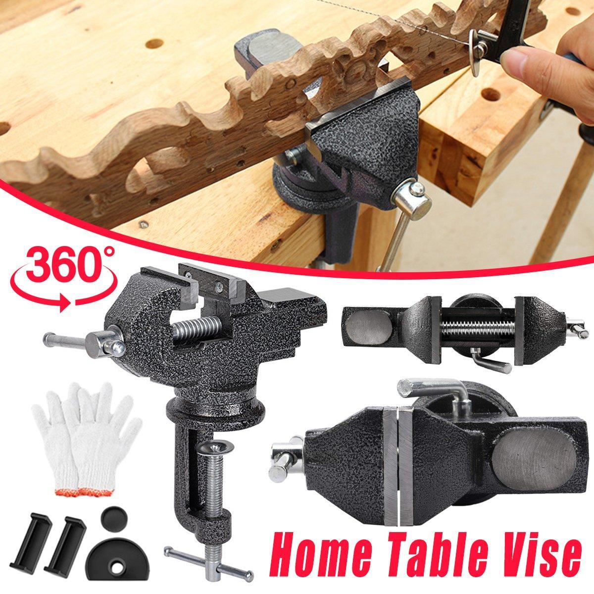 Mini Vice Clamp Table Clamp Workbench Desk Small Craft Hobby Model Maker Tool - Image 1