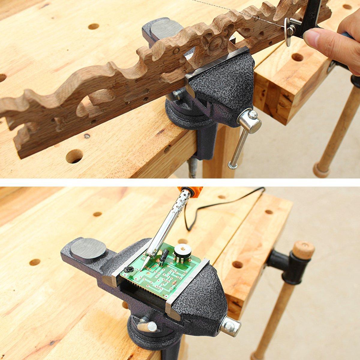 Mini Vice Clamp Table Clamp Workbench Desk Small Craft Hobby Model Maker Tool - Image 4