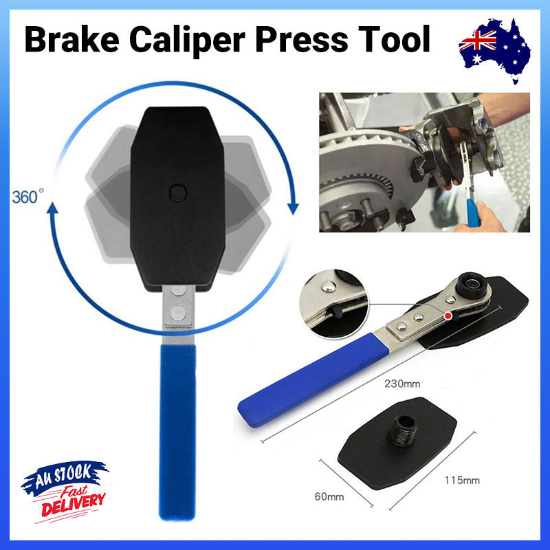 Ratchet Disc Brake Caliper Piston Spreader Separator Pad Press Install Tool - Image 1