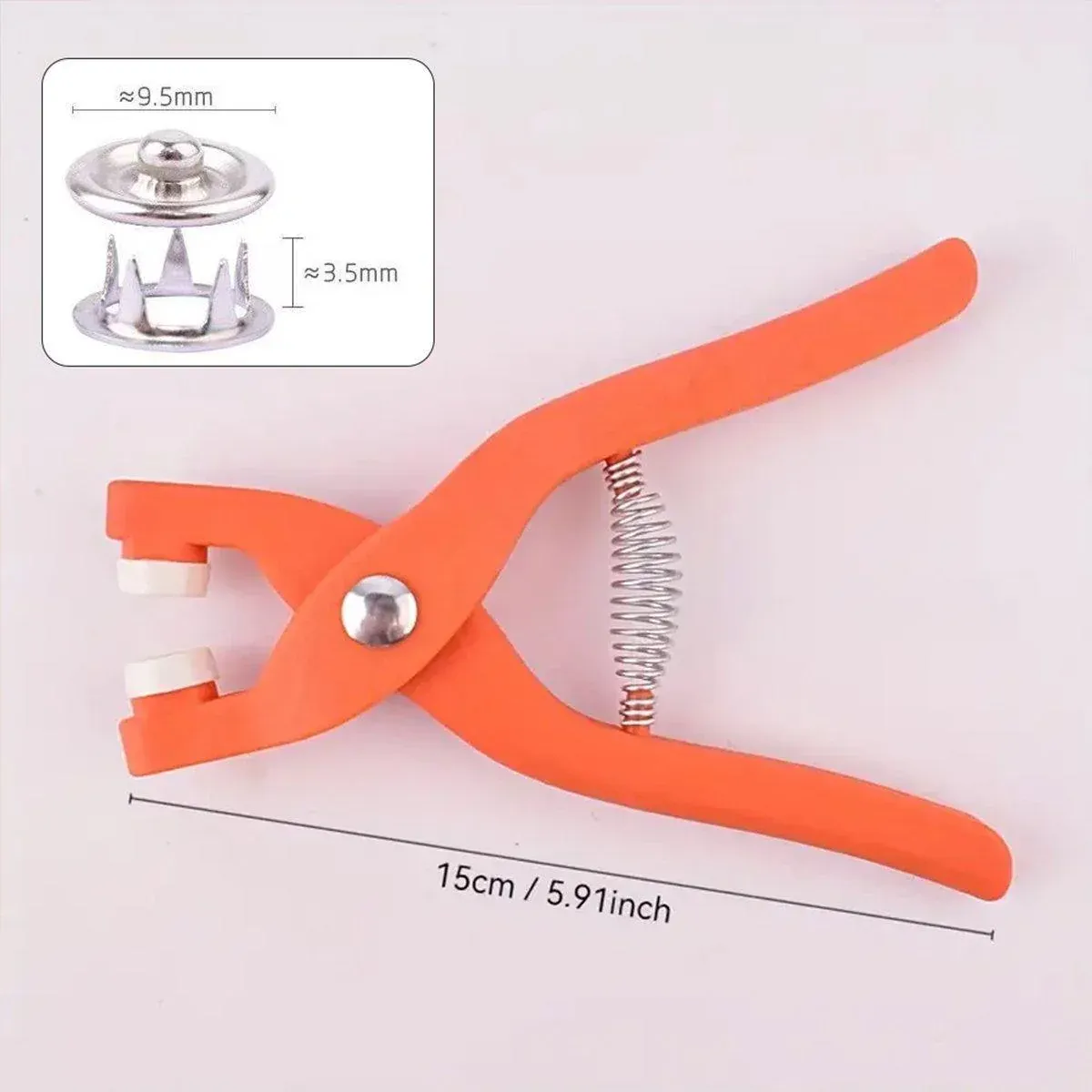 Snap Button Installation Tool Pliers Set Fastener Press Stud Kit Sewing Tool - Image 3