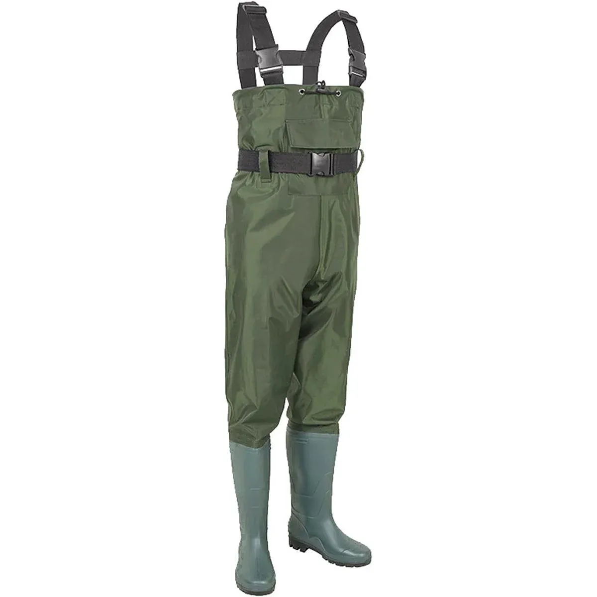 Waterproof Ultra Light Breathable Wading Pants Nylon Half Length Gear - Army green-42 - Image 6
