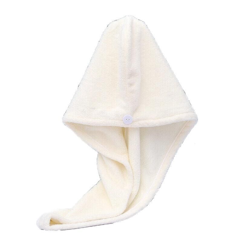 Fast Dry Hair Cap Wrap Towel Quick Drying Turban Bath Head Magic Wrap Hat Spa Au - Pink - Image 7