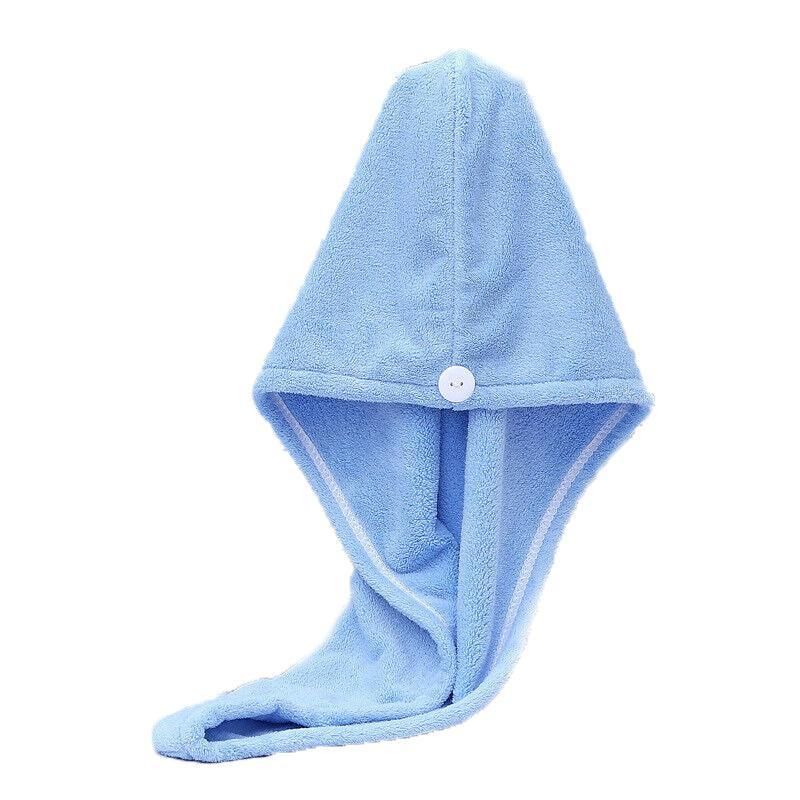 Fast Dry Hair Cap Wrap Towel Quick Drying Turban Bath Head Magic Wrap Hat Spa Au - Pink - Image 8