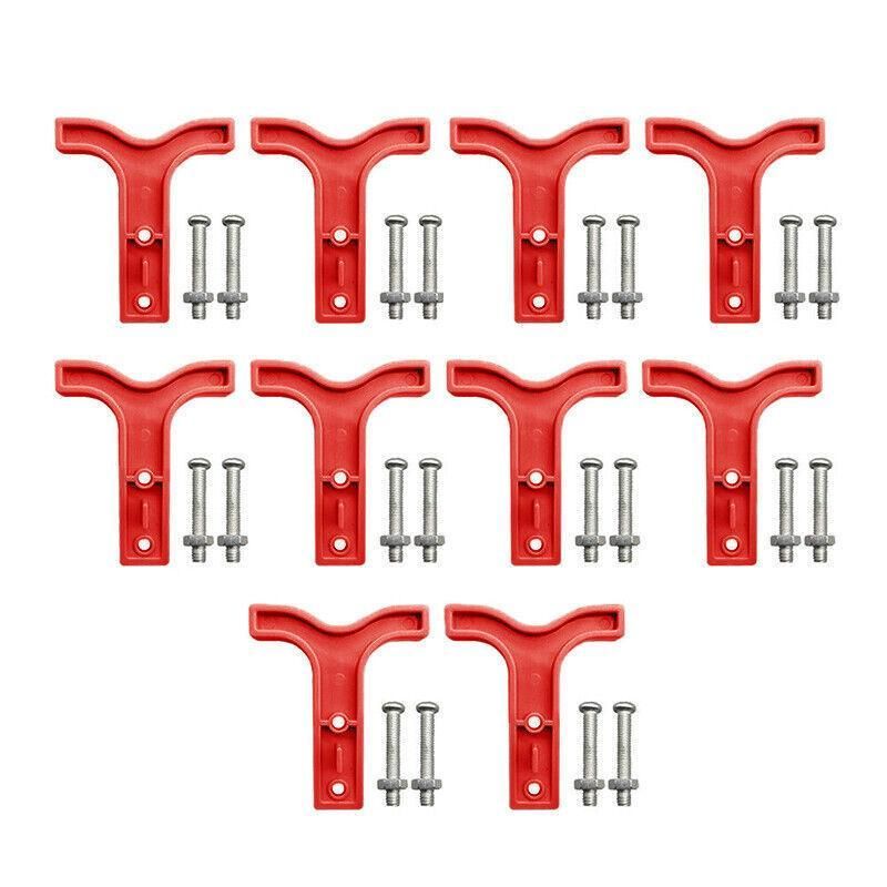 10X Red T Bar Handle For Anderson Style Plug Connectors Tool 50Amp 12-24V 6Awg - Image 2