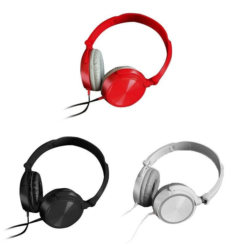 Over Ear Headphones Hi-Fi Stereo Noise-Cancelling Headsets Wired Earphones Au - Image 2