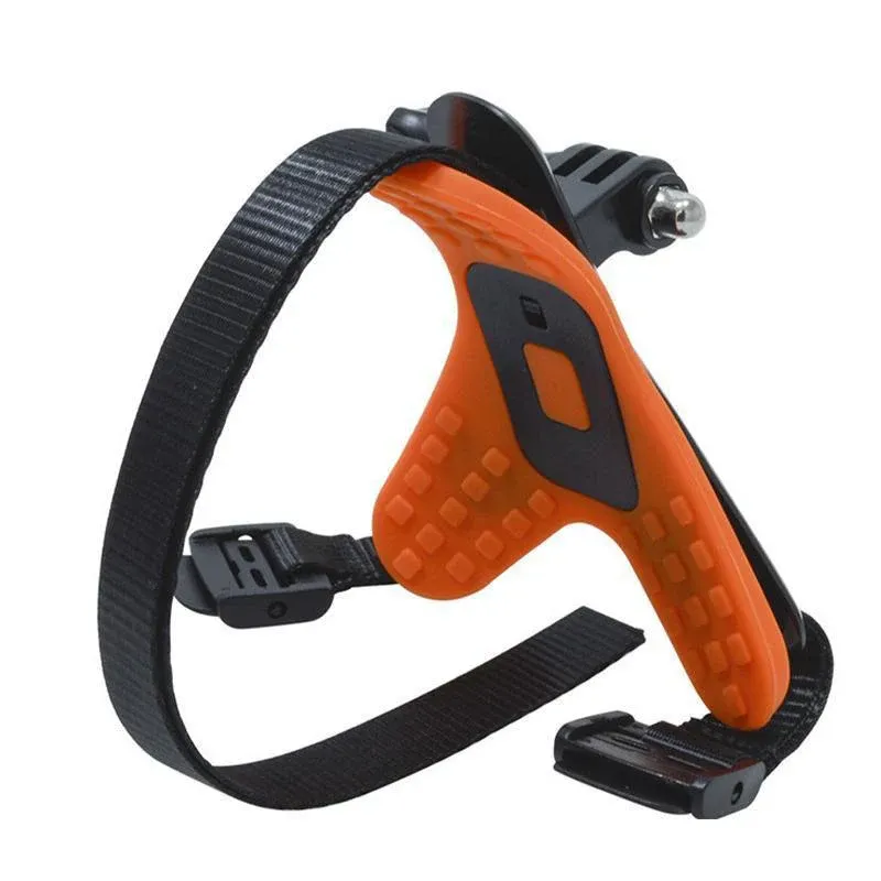 Helmet Chin Mount Holder Motorcycle Strap For GoPro Hero 9/8/7/6/5 Sports Camera - Black - Image 7
