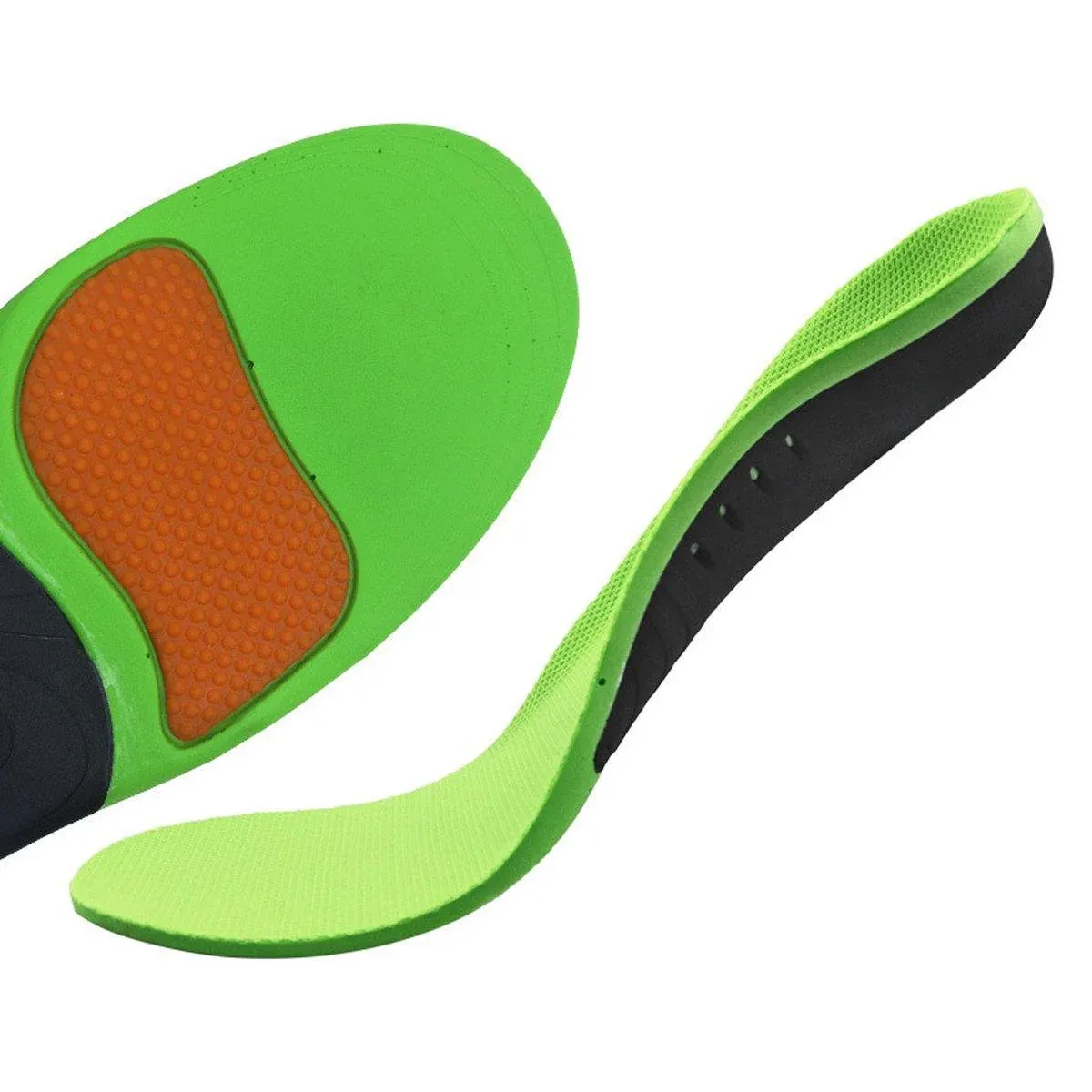 4 SizesOrthotic Insoles Arch Support for Flat Feet High Arches Plantar Fasciitis - L - Image 4