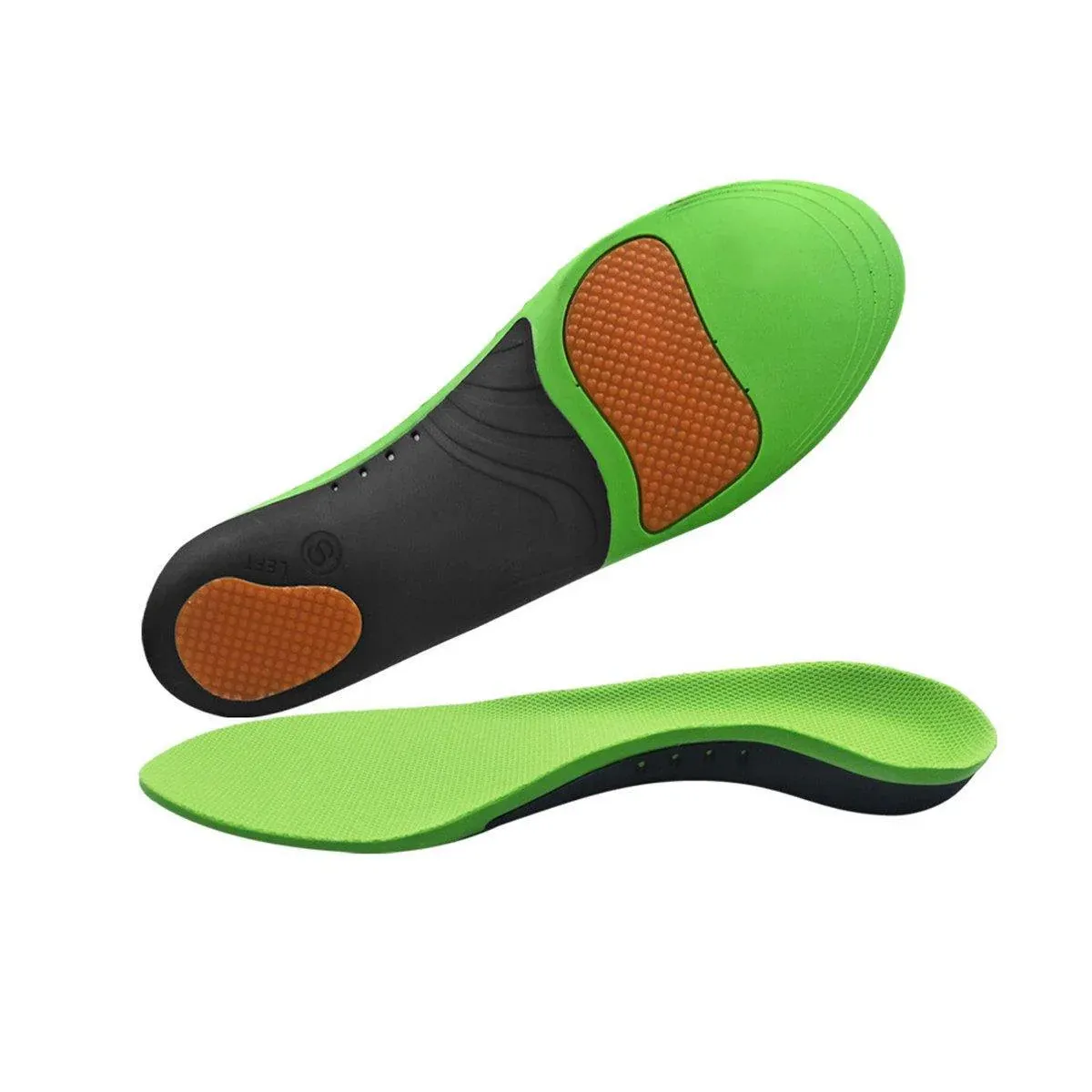 4 SizesOrthotic Insoles Arch Support for Flat Feet High Arches Plantar Fasciitis - L - Image 6