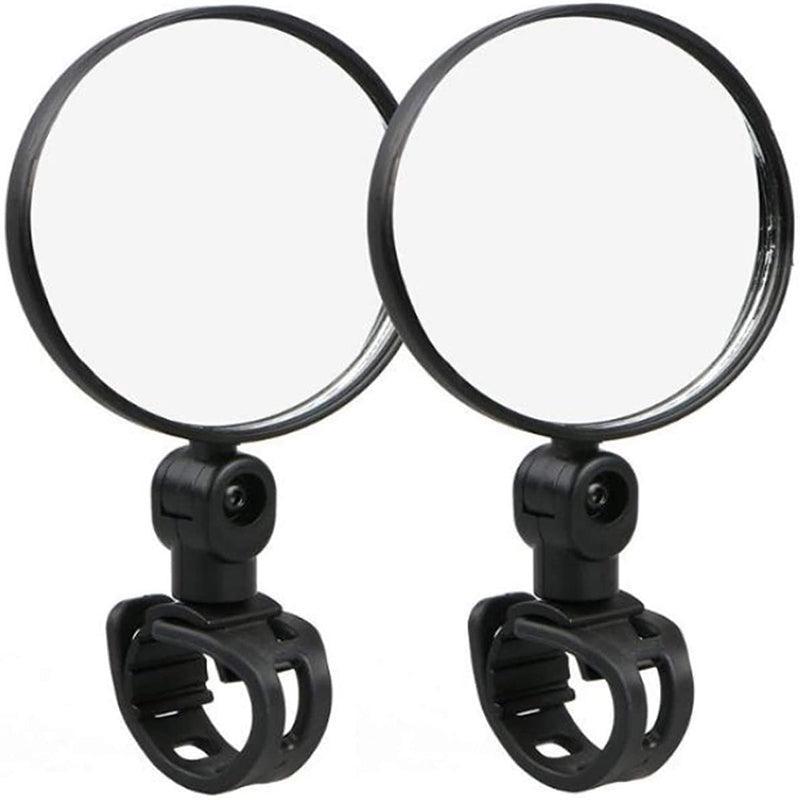 2PCS 360 Degree Bicycle Rearview Mirror Handlebar Mount Adjustable - Image 2