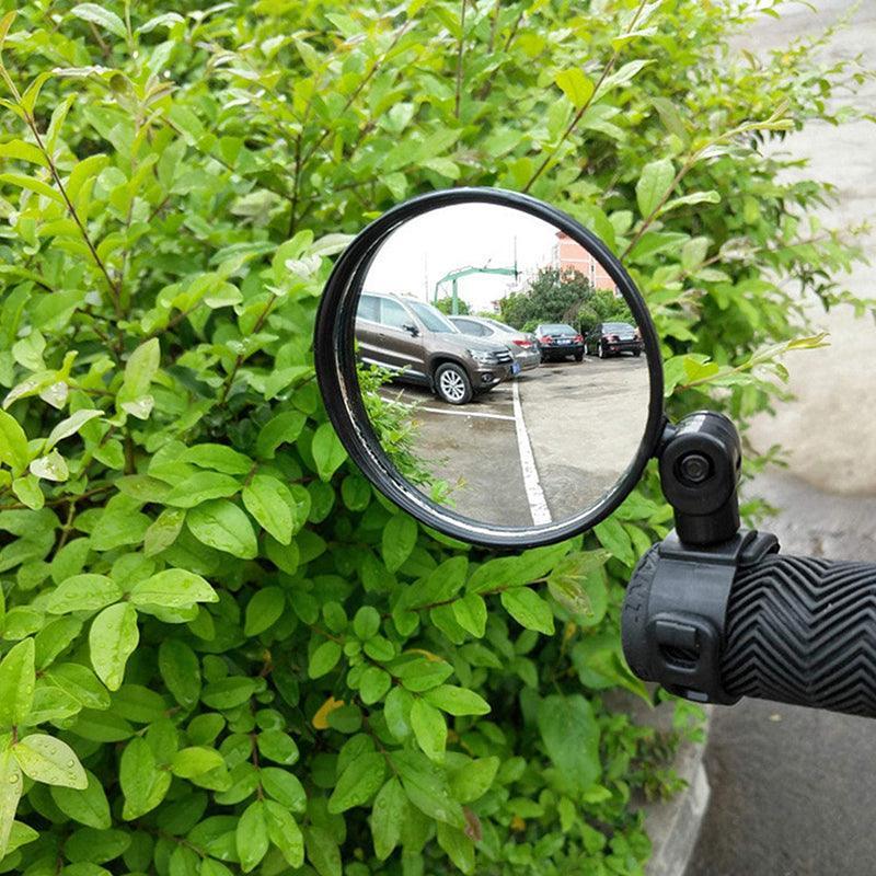 2PCS 360 Degree Bicycle Rearview Mirror Handlebar Mount Adjustable - Image 5
