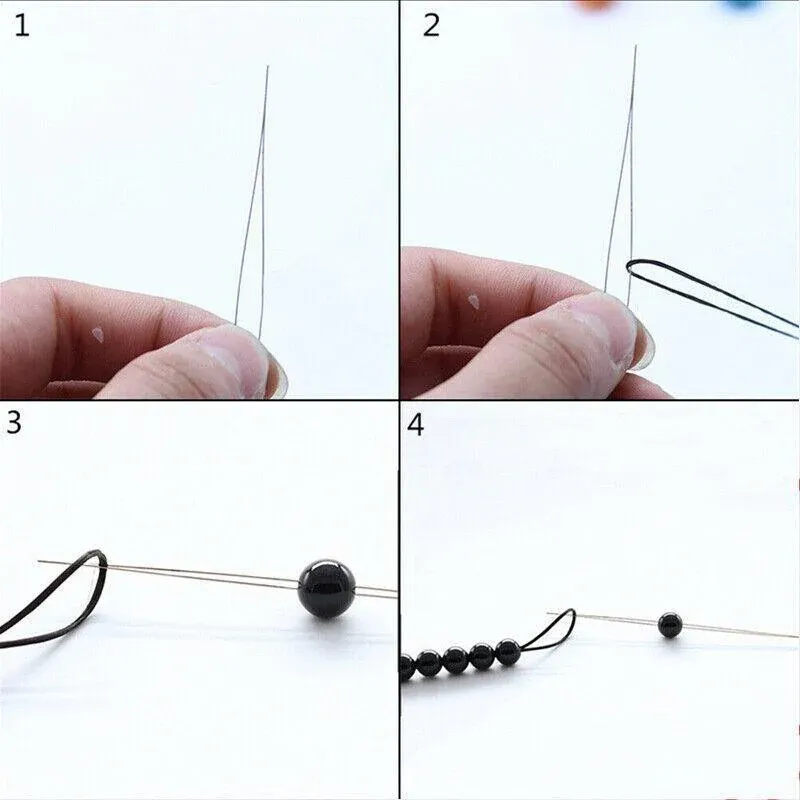 10Pc Big Eye Beading Needles for Jewelry & Bracelet DIY - Image 6