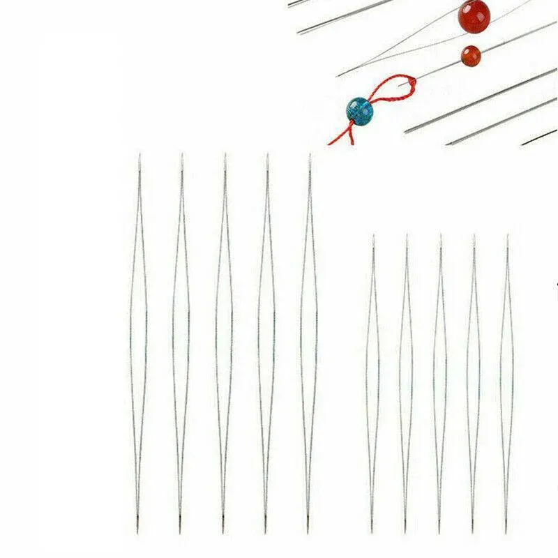 10Pc Big Eye Beading Needles for Jewelry & Bracelet DIY - Image 8
