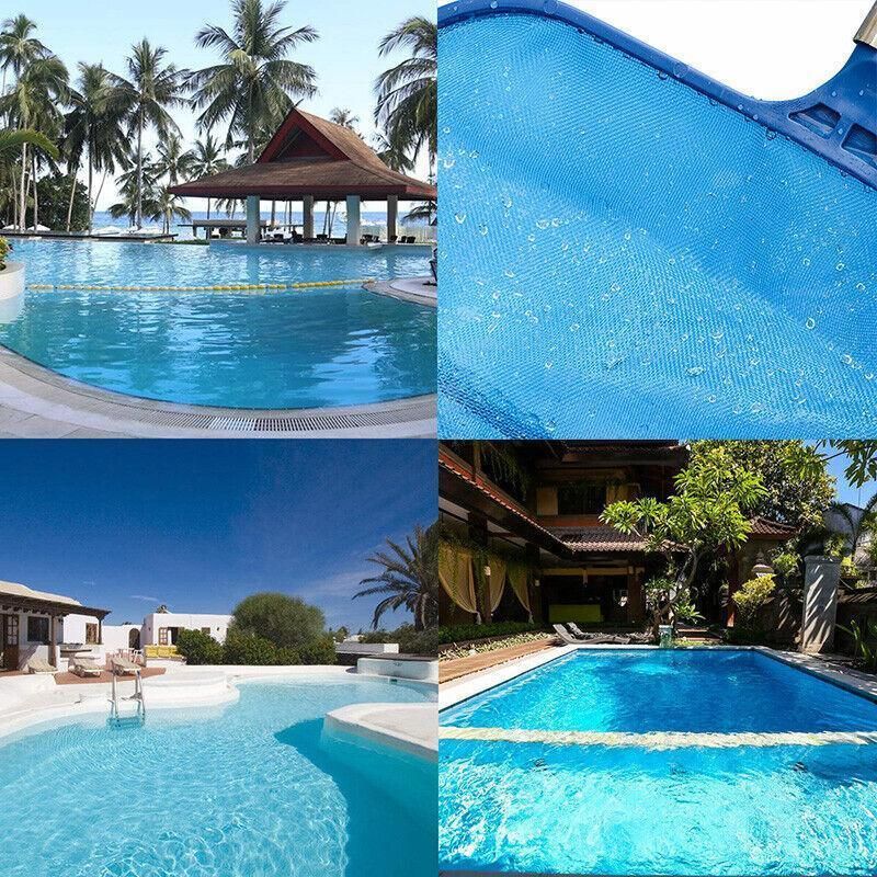 Swimming Pool Net Rake Clear Cleaner Scoop Leaf Skimmer Mesh Frame Spa Hot Tub - Image 7