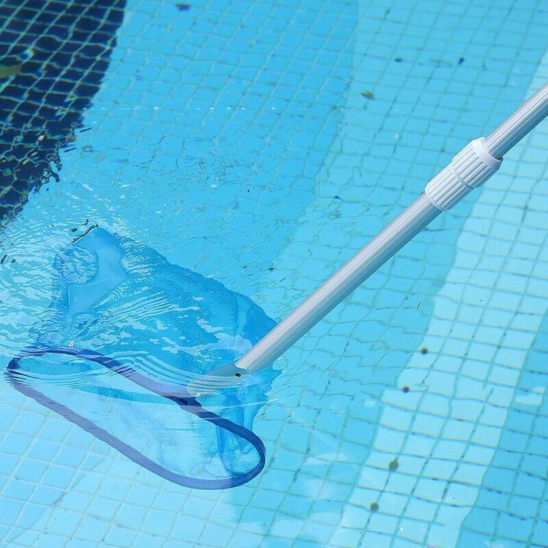 Swimming Pool Net Rake Clear Cleaner Scoop Leaf Skimmer Mesh Frame Spa Hot Tub - Image 8