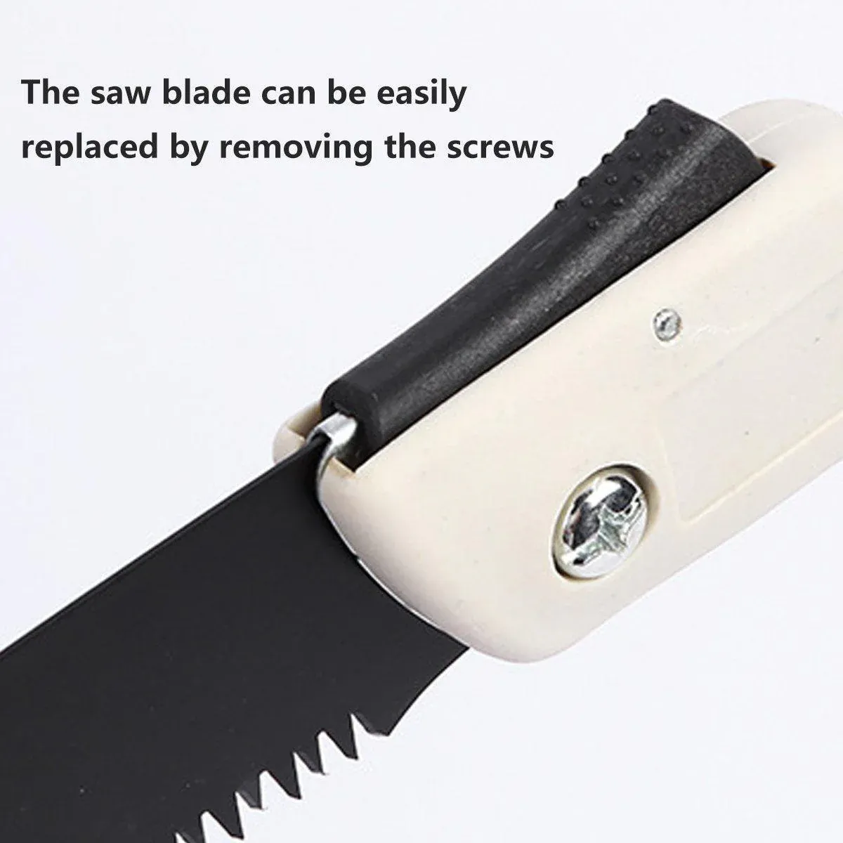 Folding Outdoor Hand Saw Portable Quick Cutting Pruning Garden Tree Logging Tool - 350mm - Image 5
