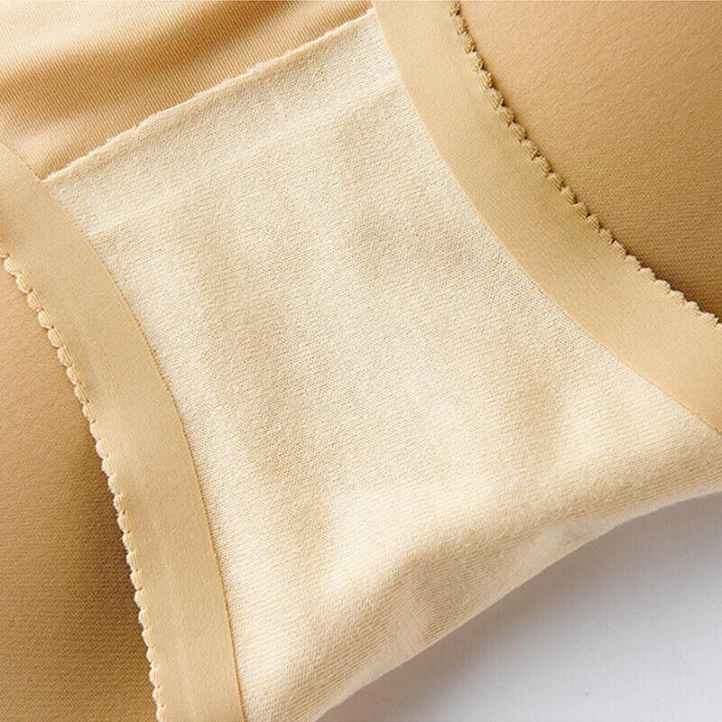 Beige Seamless Padded Butt Lifter Briefs Hip Enhancer Underwear for Women - S ( Hipline:80-84cm ) - Image 8