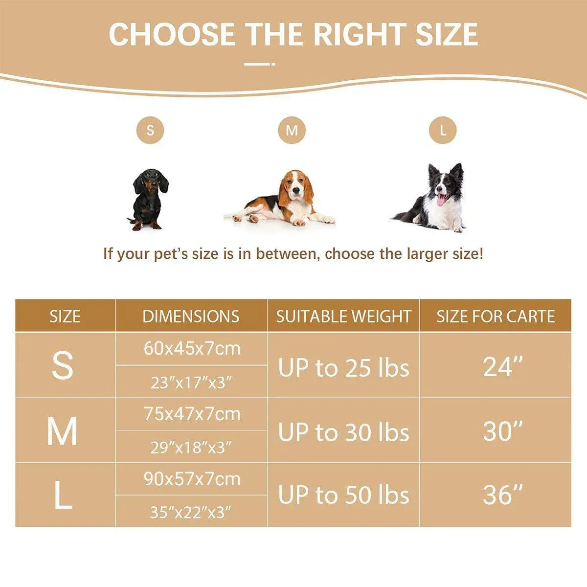 Removable Washable Waterproof Pet Mattress Anti-Bite Cushion Sleeping Dog Mat - 90x57x7cm - Image 3