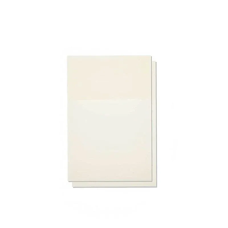 50 Sheets Clear Sticky Notes Pad Waterproof Self-Adhesive Memo Message Note Au - 50 Sheets - Image 2