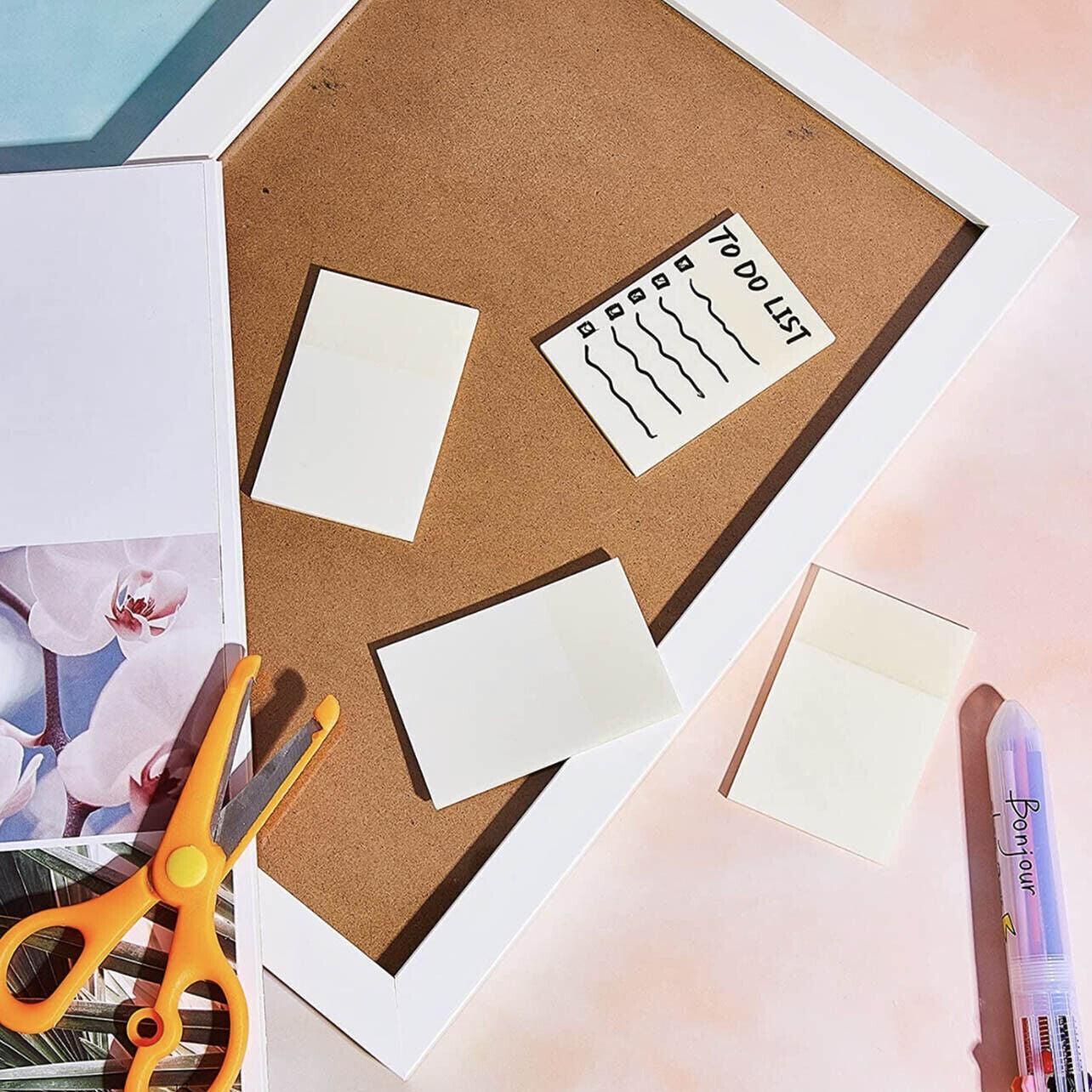 50 Sheets Clear Sticky Notes Pad Waterproof Self-Adhesive Memo Message Note Au - 50 Sheets - Image 8