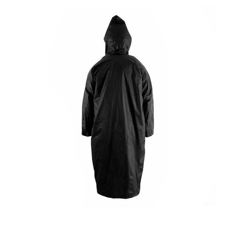 Waterproof Raincoat Jacket Mens Womens Long Hooded Rainwear Eva Rain Coat Au - Image 3