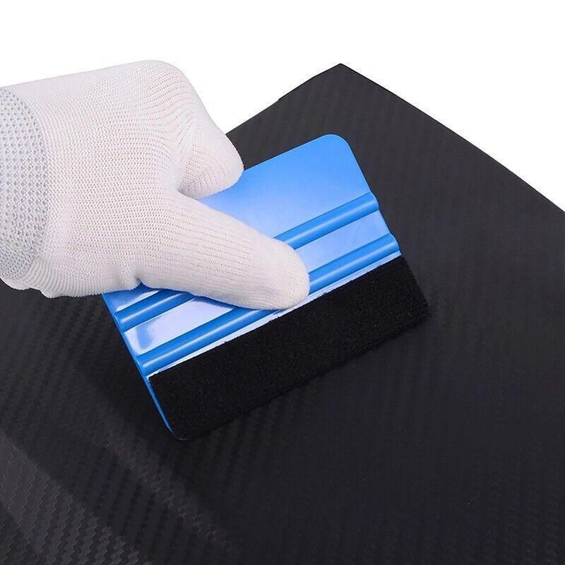 4Pcs Car Wrapping Vinyl Squeegee Scraper Tool Wrap Soft Felt Edge Sticker Tools - Image 4