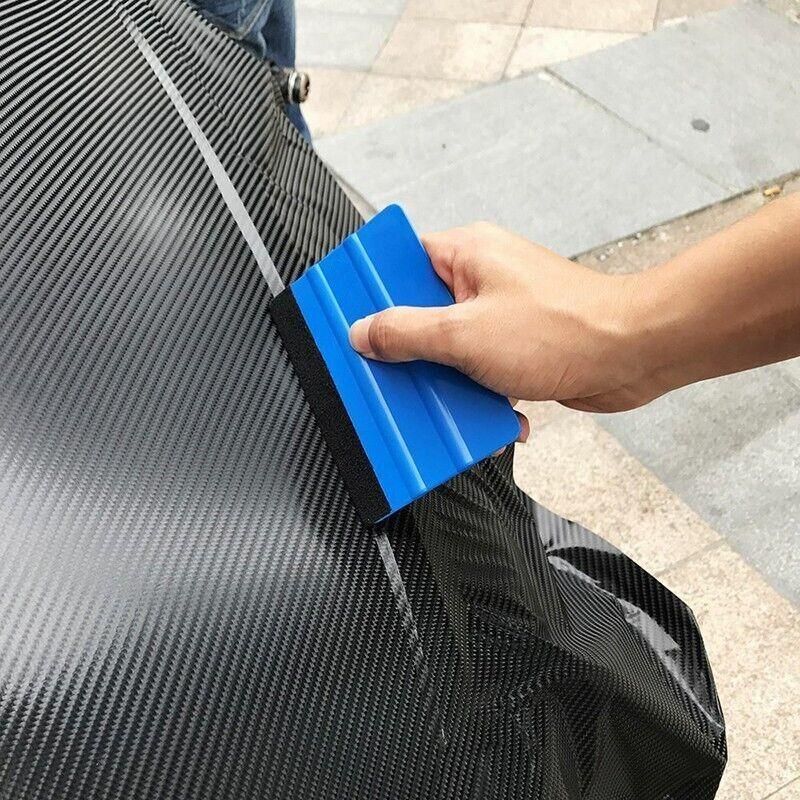 4Pcs Car Wrapping Vinyl Squeegee Scraper Tool Wrap Soft Felt Edge Sticker Tools - Image 5