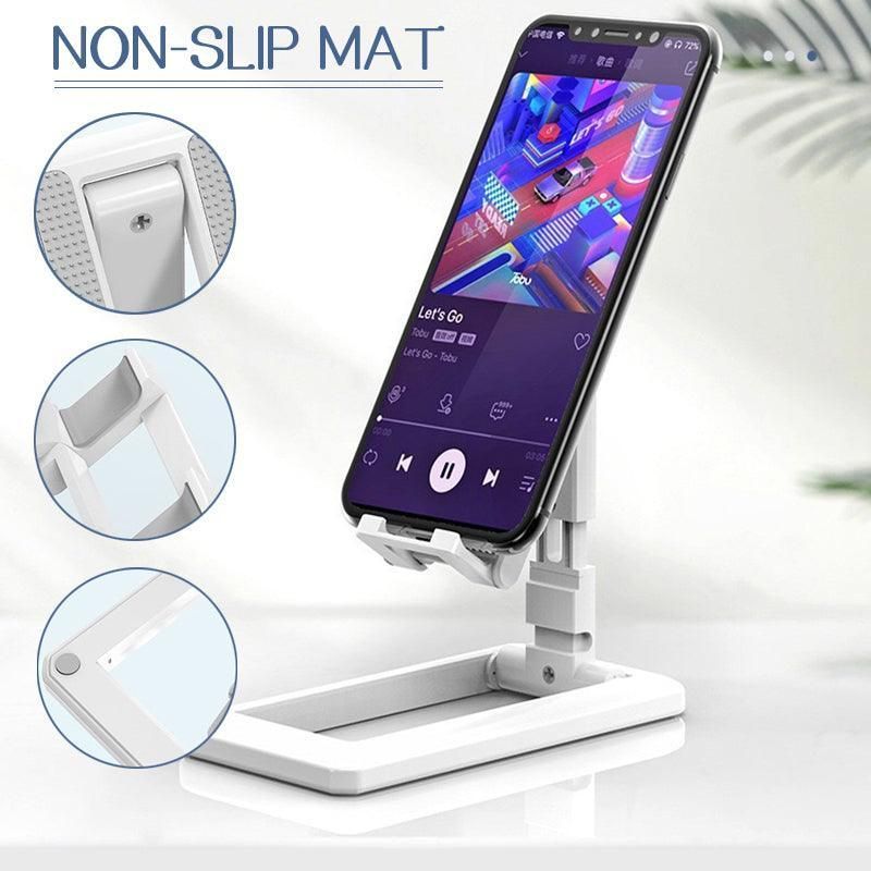 Foldable Adjustable Universal Desk Stand Holder For Mobile Phone Tablet Mount Au - Image 3