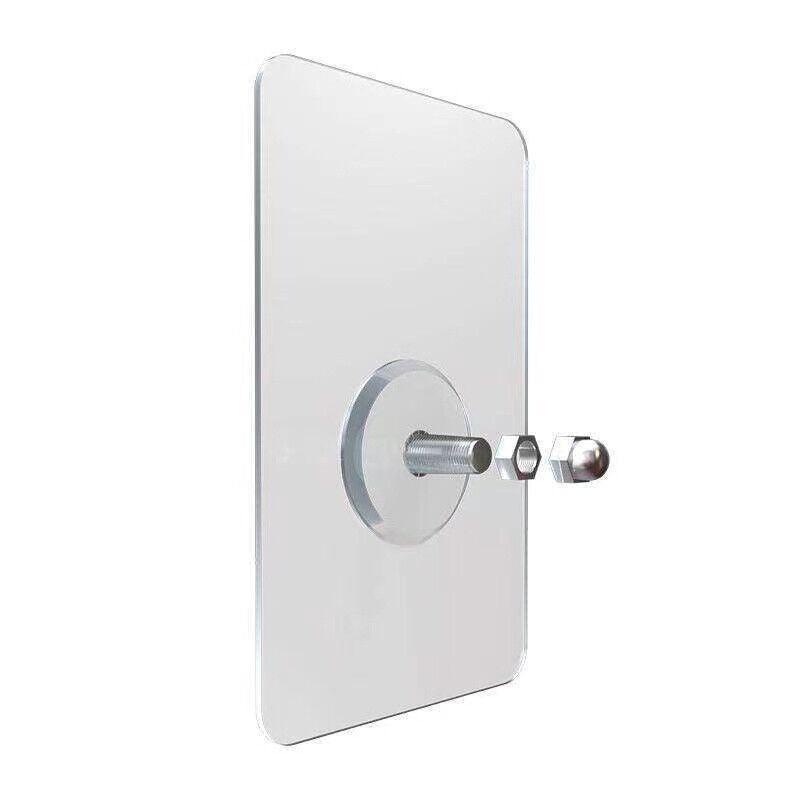 10X Punch-Free Adhesive Wall Hanging Hooks - 8mm - Image 7