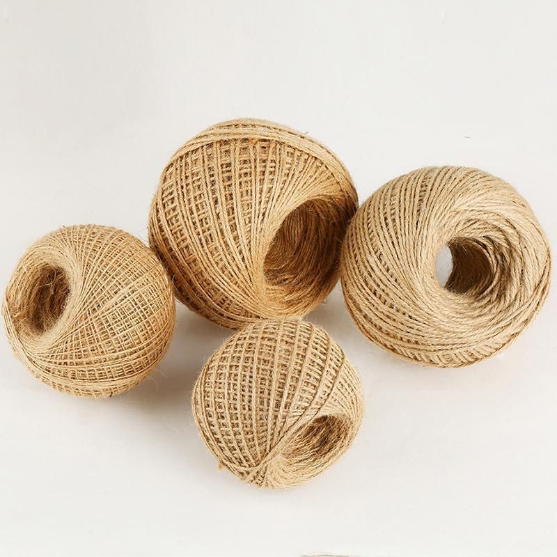 Sisal Rope Natural Jute Hemp Manila Twine String Cord 1-14mm Thick Craft DIY - 5Rolls-12MM*50M - Image 3
