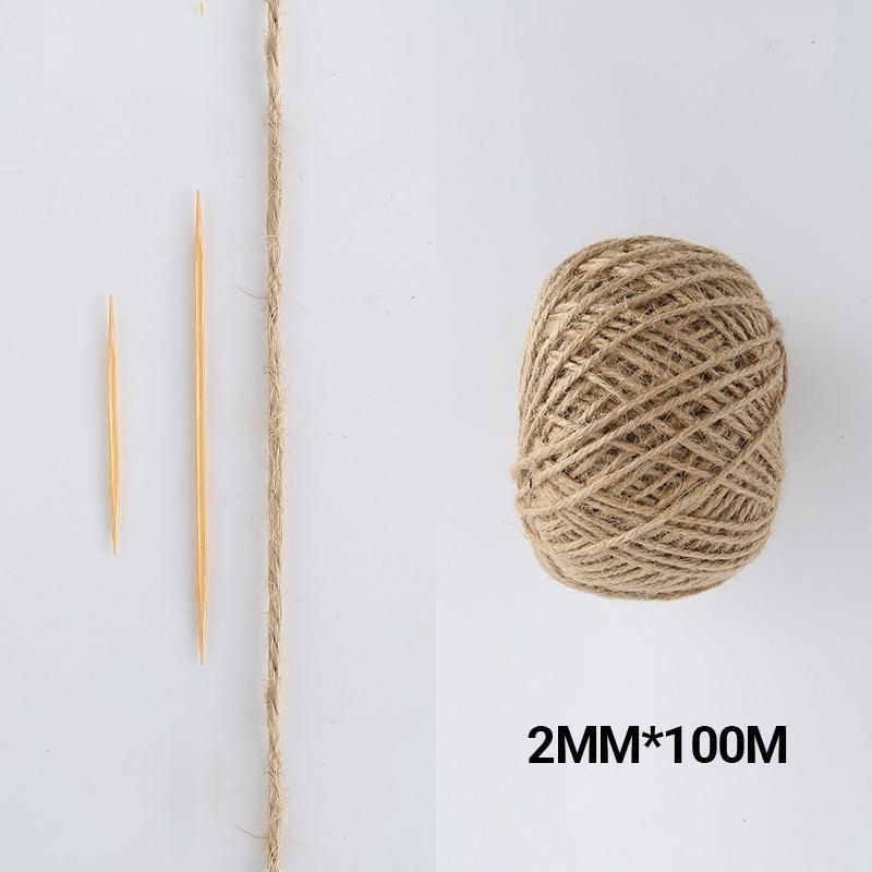 Sisal Rope Natural Jute Hemp Manila Twine String Cord 1-14mm Thick Craft DIY - 5Rolls-12MM*50M - Image 4