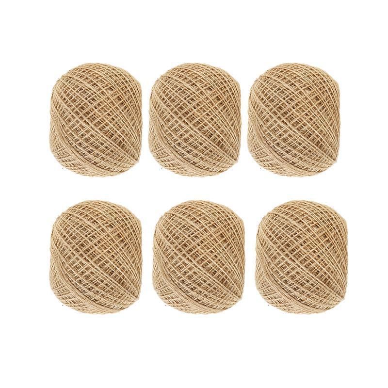 Sisal Rope Natural Jute Hemp Manila Twine String Cord 1-14mm Thick Craft DIY - 5Rolls-12MM*50M - Image 6