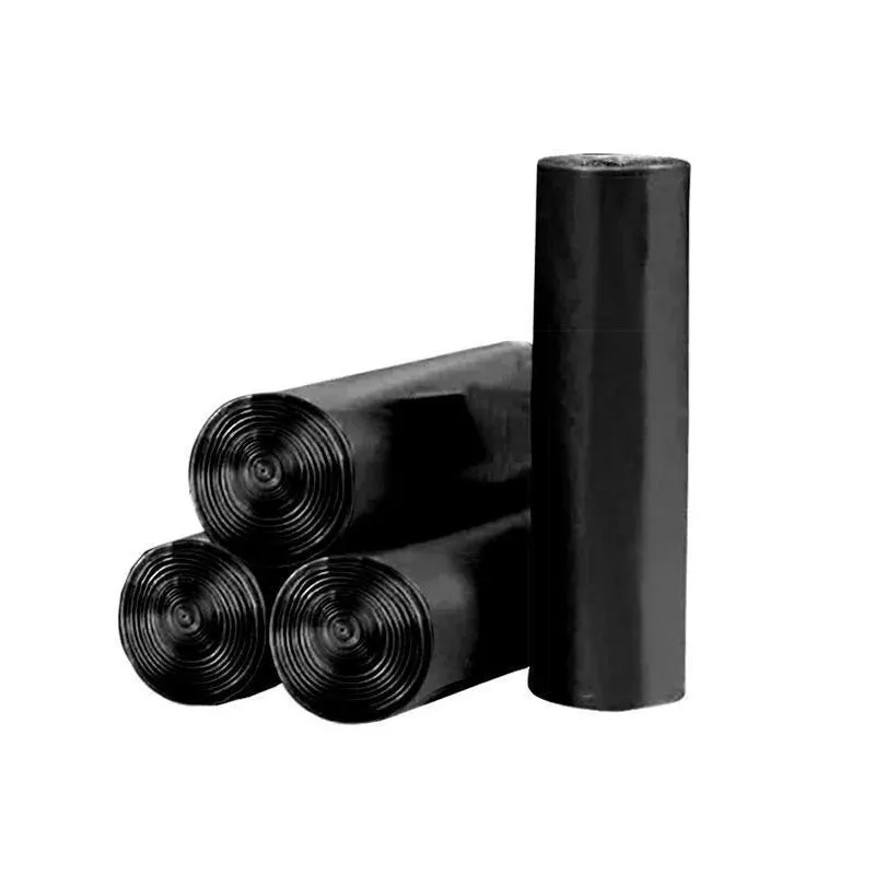 10Rolls Black Biodegradable Bin Liners Kitchen Garbage Bags 2.6GL,4GL,8GL,13GL - 50*60cm-10Rolls(1000Bags) - Image 2