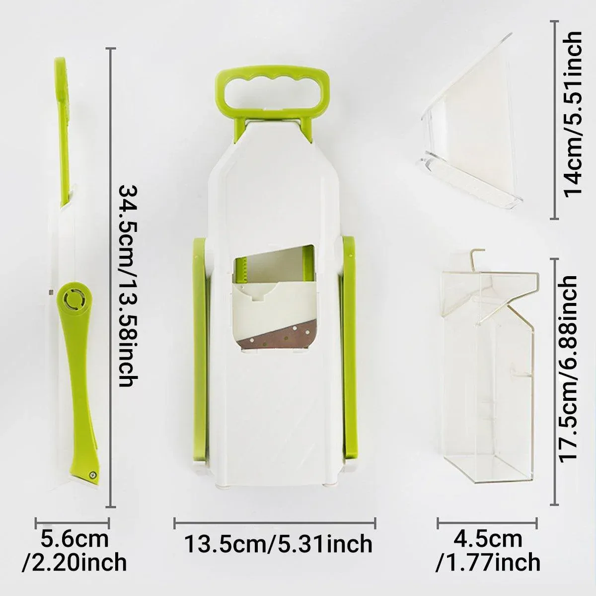 4 in 1 Multifunctional Vegetable Slicer Kitchen Food Chopper Cutting Tool - Image 3