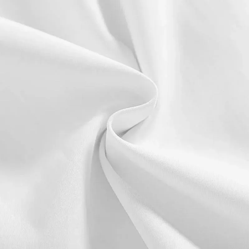 White Girls Peter Pan Collar Long Sleeve School Shirt with two button Adjustable Cuff - XL - Image 5