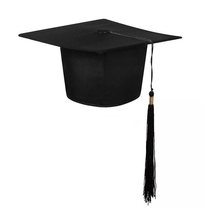Mortarboard Graduation Hat Academic Cap Black Bachelor Master Chancellor Hat Au - Image 2