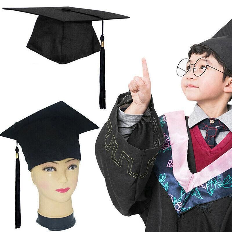 Mortarboard Graduation Hat Academic Cap Black Bachelor Master Chancellor Hat Au - Image 3