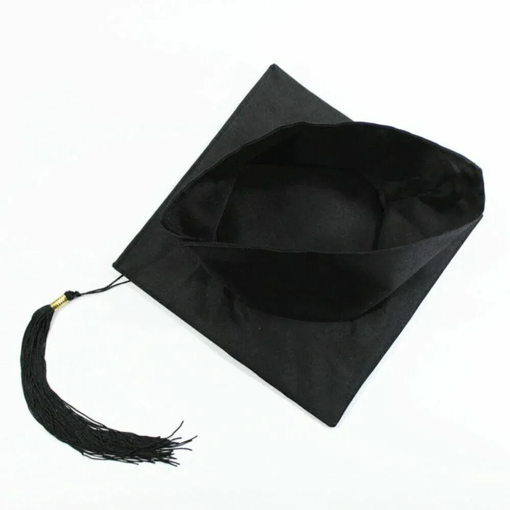 Mortarboard Graduation Hat Academic Cap Black Bachelor Master Chancellor Hat Au - Image 6