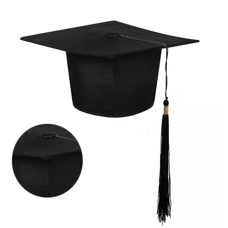 Mortarboard Graduation Hat Academic Cap Black Bachelor Master Chancellor Hat Au - Image 7
